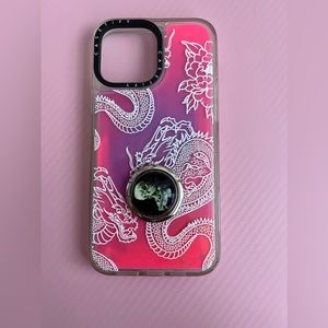 Casetify Liquid Case for iPhone 13 Pro Max. The sand moves! :) Ring included!